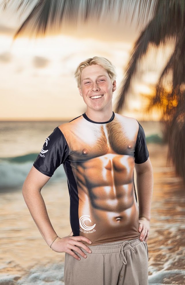Male Short Sleeve Rash Guard