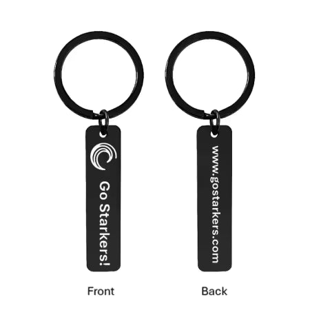 Go Starkers Merch (key ring + sticker)